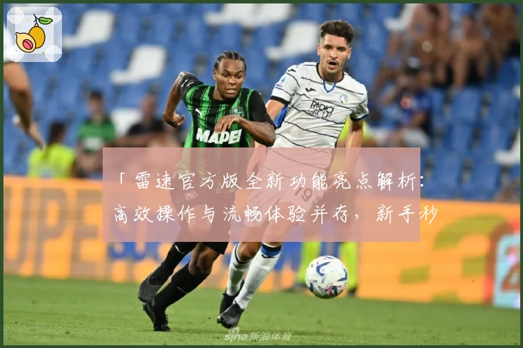 「雷速官方版全新功能亮点解析：高效操作与流畅体验并存，新手秒上手指南」